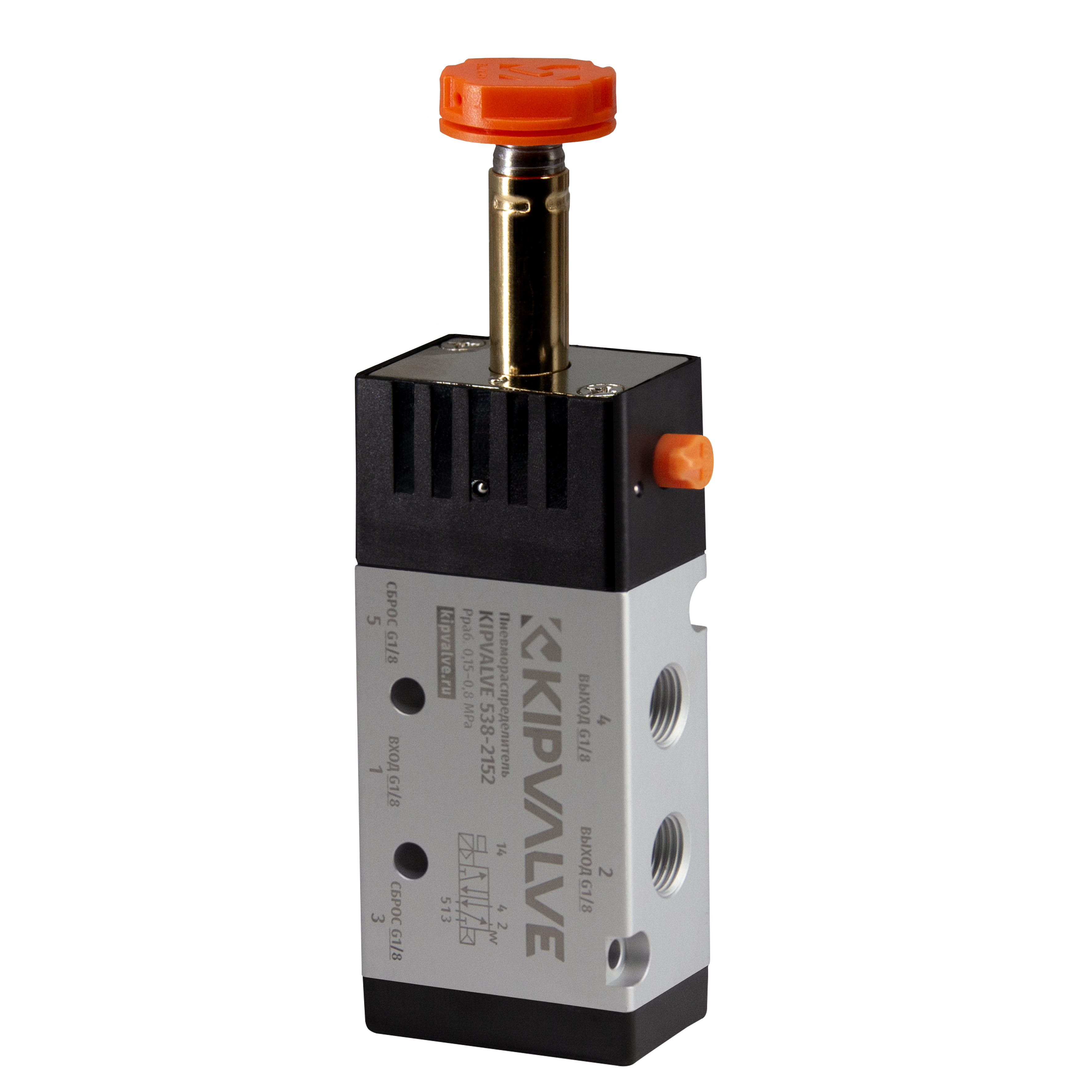 пневмораспределитель 5/2, G1/8, серия 5