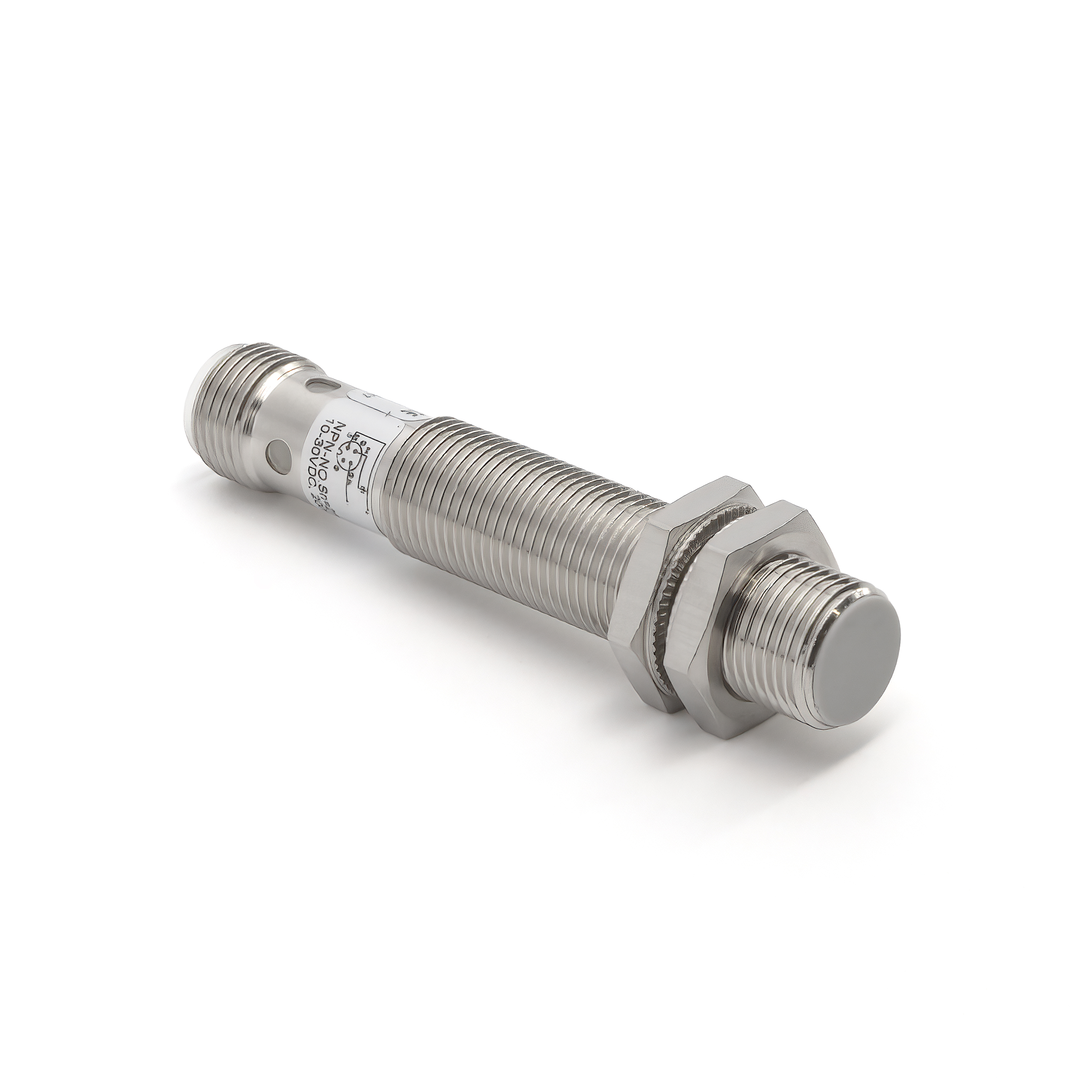 датчик индуктивный, M12, NPN, NO, 10…30 VDC