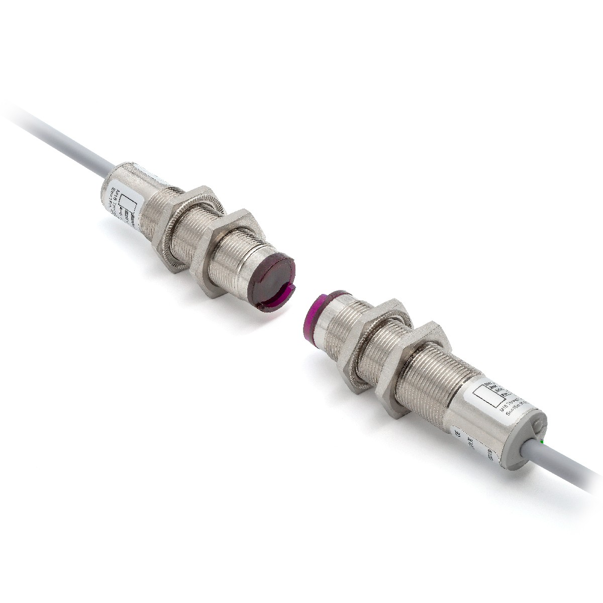 датчик оптический, М18, PNP, NO+NC, P4