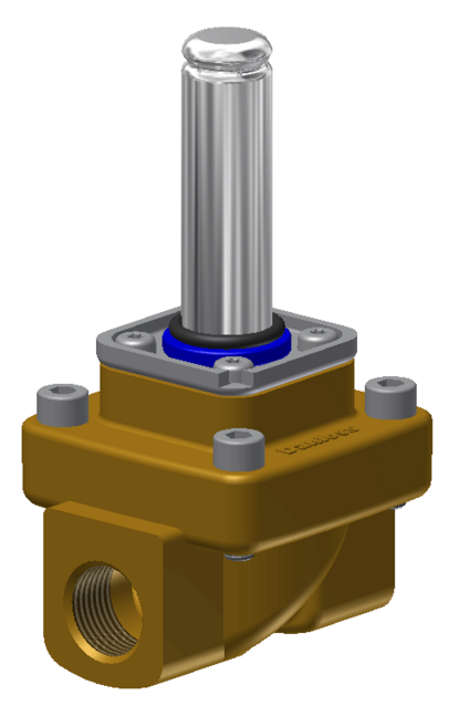 EV250B Клапан электромагнитный 0...10bar, G1/2, EPDM