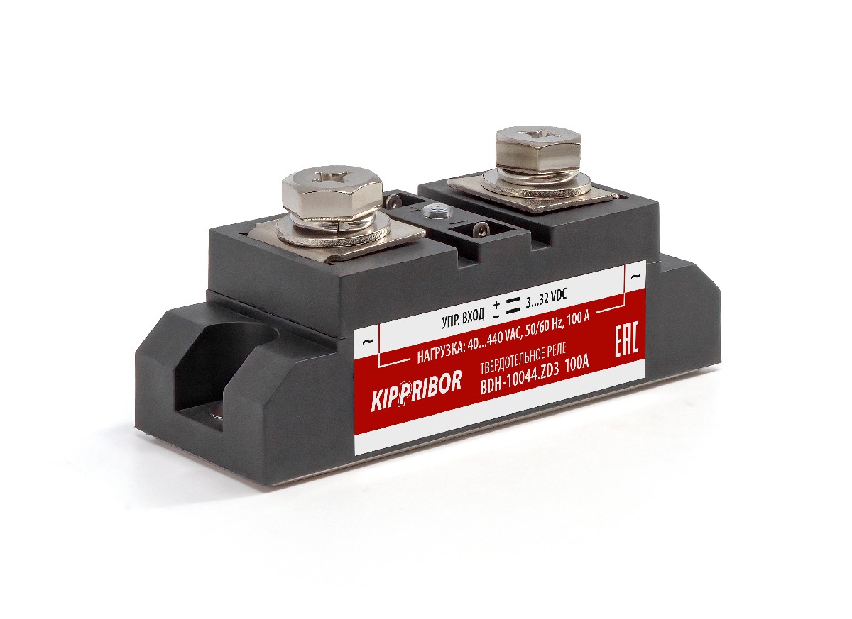 реле твердотельное 1-ф, тип BDH, 100А